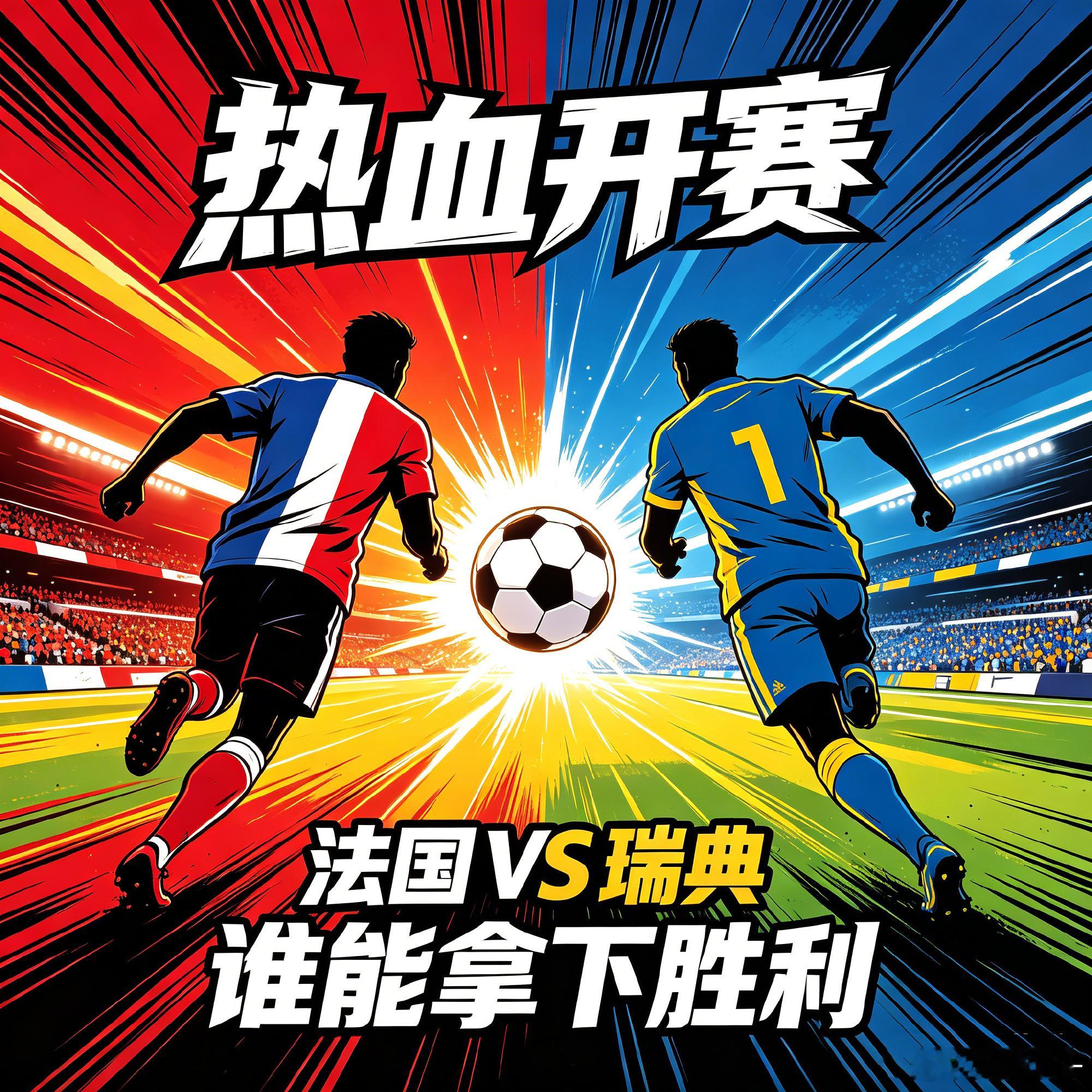 法国VS瑞典｜高卢雄鸡火力全开，北欧海盗防线告急方向：铁腕粉丝交流群北...