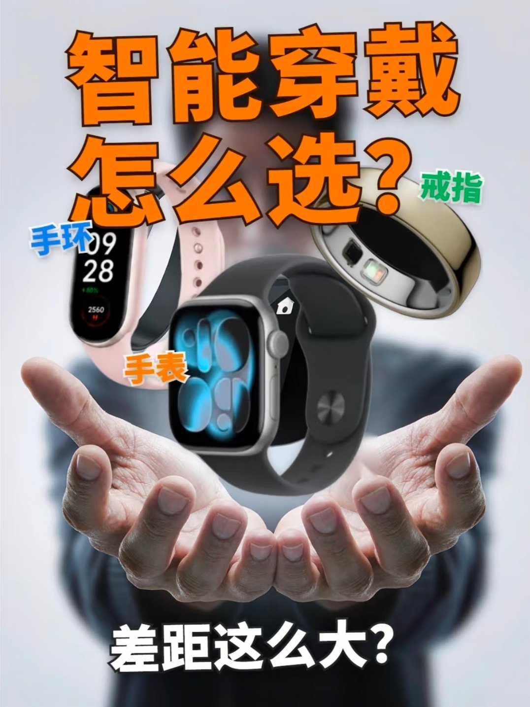 #戒指和手表监测健康谁更靠谱#智能戒指的优点就是巨轻巨无感，戴手上几乎忘记它存在，睡眠、心率、血氧这些基础监测都能搞定，日常睡觉戴毫无负担，颜值也很精致，搭首饰完全不违和。缺点也很明显，传感器比较小，功能有限，复杂运动、ECG心电这类高阶监测基本没有，续航虽然久，但屏幕都没有，看数据 ​