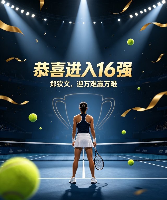 郑钦文在2026年美网女单第三轮打出“让五追七”的史诗级逆转，美网官推罕见连发4条动态，用“奇迹本迹”“年度最佳逆转”等极致评价盛赞这位从资格赛一路突围的中国金花。  一、逆转全貌：决胜盘0-5绝境连