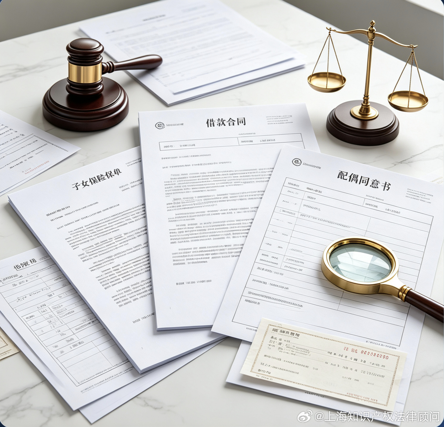 #夫妻共同债务 #婚姻家事 #保险债务纠纷

为子女投保所负债务，属于夫妻共同债务吗？

婚内一方私自举债，给子女购置大额保险，很多人默认：钱花在孩子身上，就属于家庭共同债务，配偶必须一起偿还。司法实践并非一概而论。
 
一裁判要点《民法典》1064条：

1:夫妻共同债务三要素：共同签字/事后追认 ​