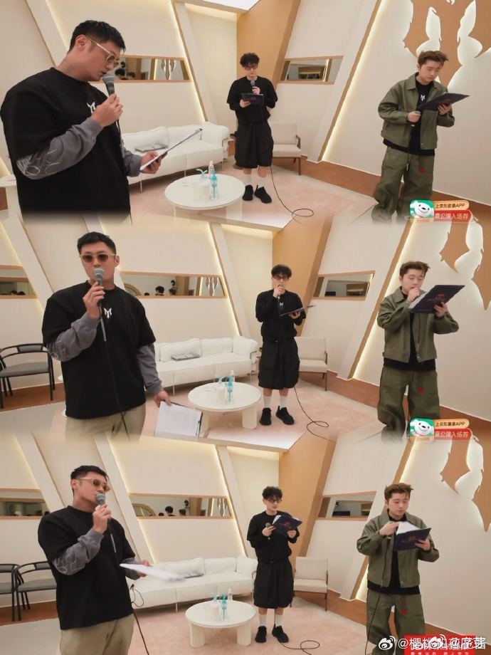 #余文乐艾热王以太一公小考##余文乐还是年上会疼人##披荆斩棘# 突袭小考直面镜头检验，艾热和王以太拥有扎实的说唱功底，配合余文乐的演绎，把现阶段排练积累的成果完整展现出来。 ​