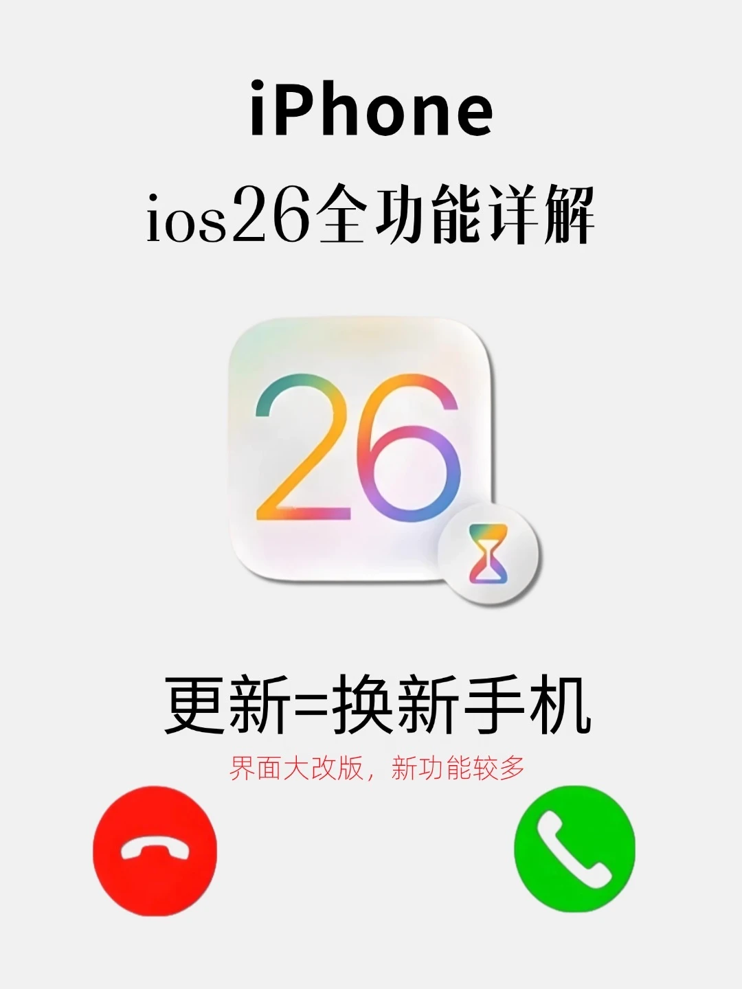 iPhone26全功能详解‼️更新=换新机‼️