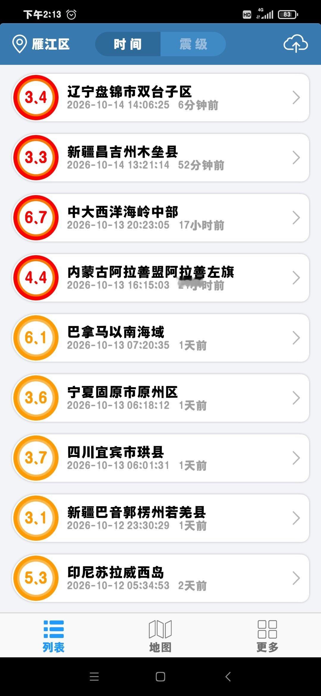 这个“双台子区”地震，又是跟“纸老虎”拼音倒过来是对上的，刚才看见那人穿件跟那台比亚迪秦一个颜色的蓝灰色polo衫往茶坊门口走，那台比亚迪秦也停在茶坊门口没开走的，那人的所作所为，心里就是这么想的～ ​