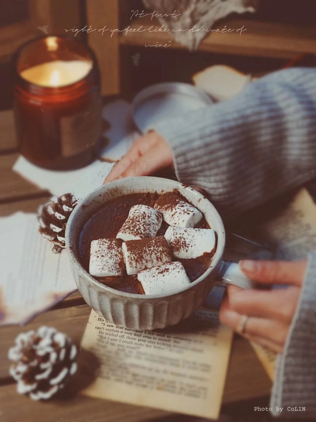 冬季暖心热饮♨️法式丝绒热巧克力，绸缎口感