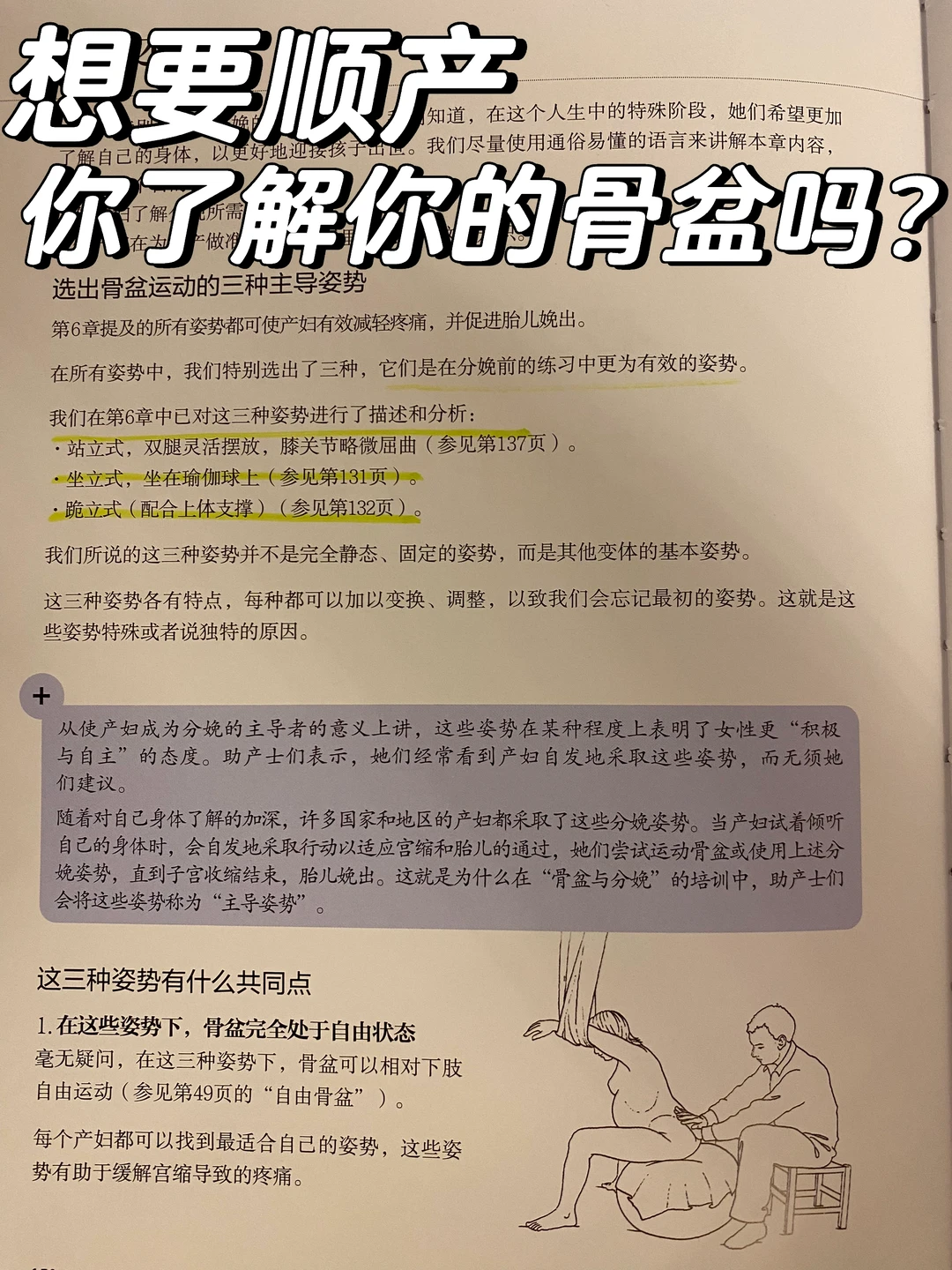 想要顺产的孕妈都来看这本书吧‼️了解骨盆🤰