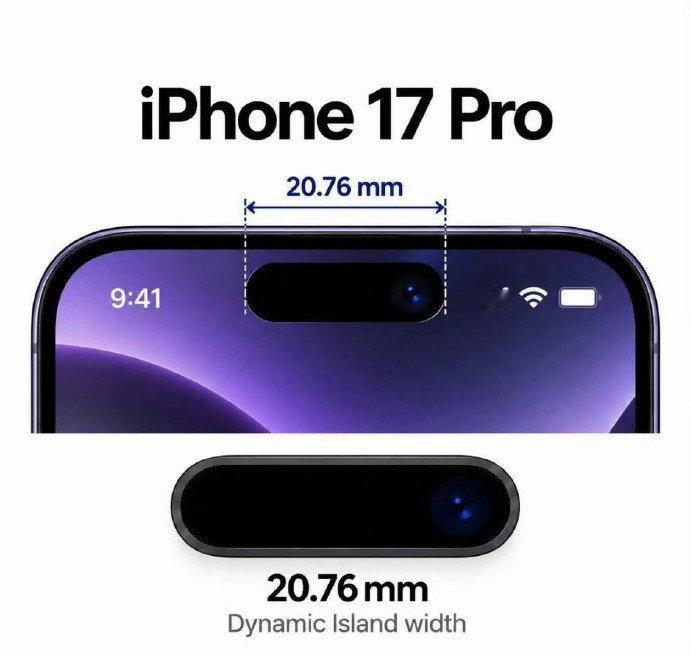 #爆iPhone18Pro灵动岛大瘦身#
iPhone X到iPhone 18 Pro
用了八年时间把刘海变成瘦身版灵动岛
下一个八年可能就是真全面屏的时代了 ​