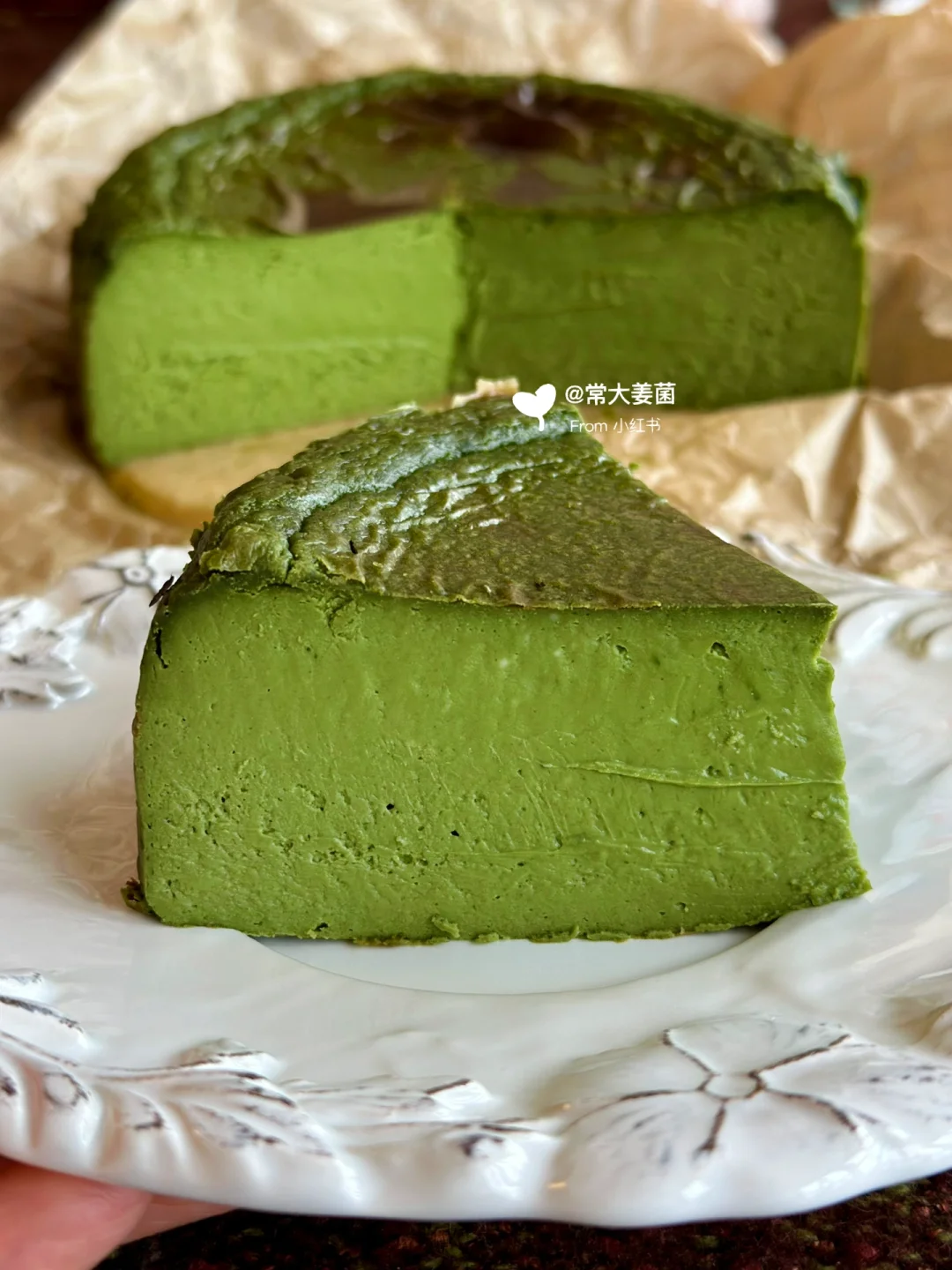 23g特浓抹茶软心巴斯克 🍵🍵🧀