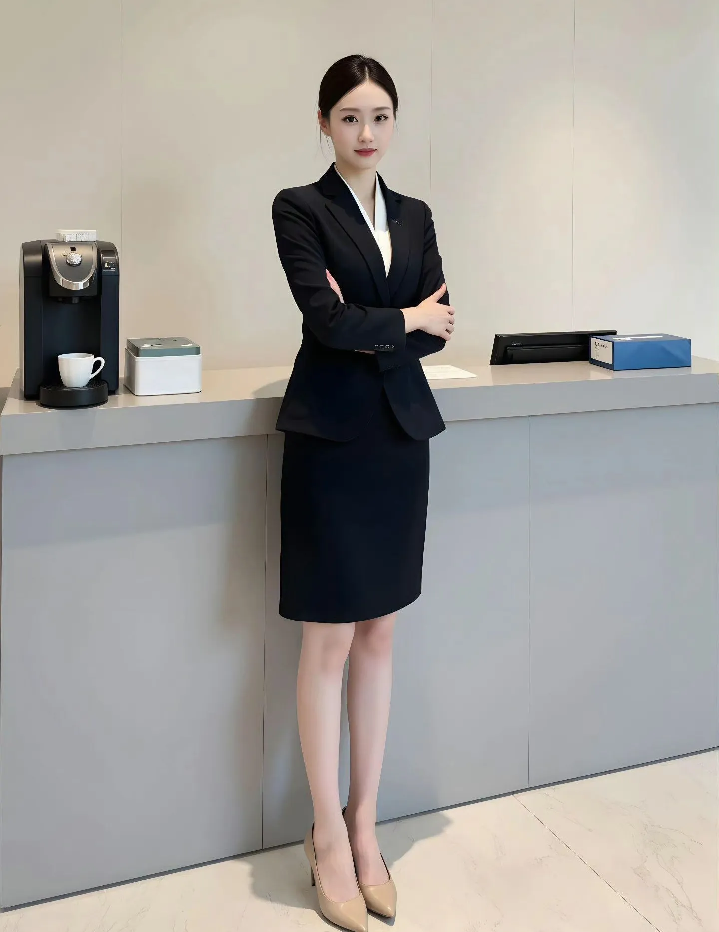 小个子气质优雅穿搭。。＃ 、?