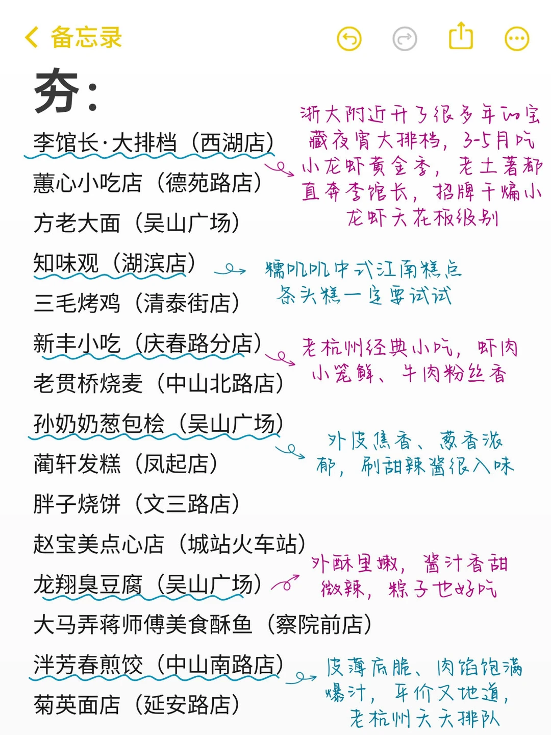 和杭州土著N刷认为杭州好吃的店合集（勿喷😅