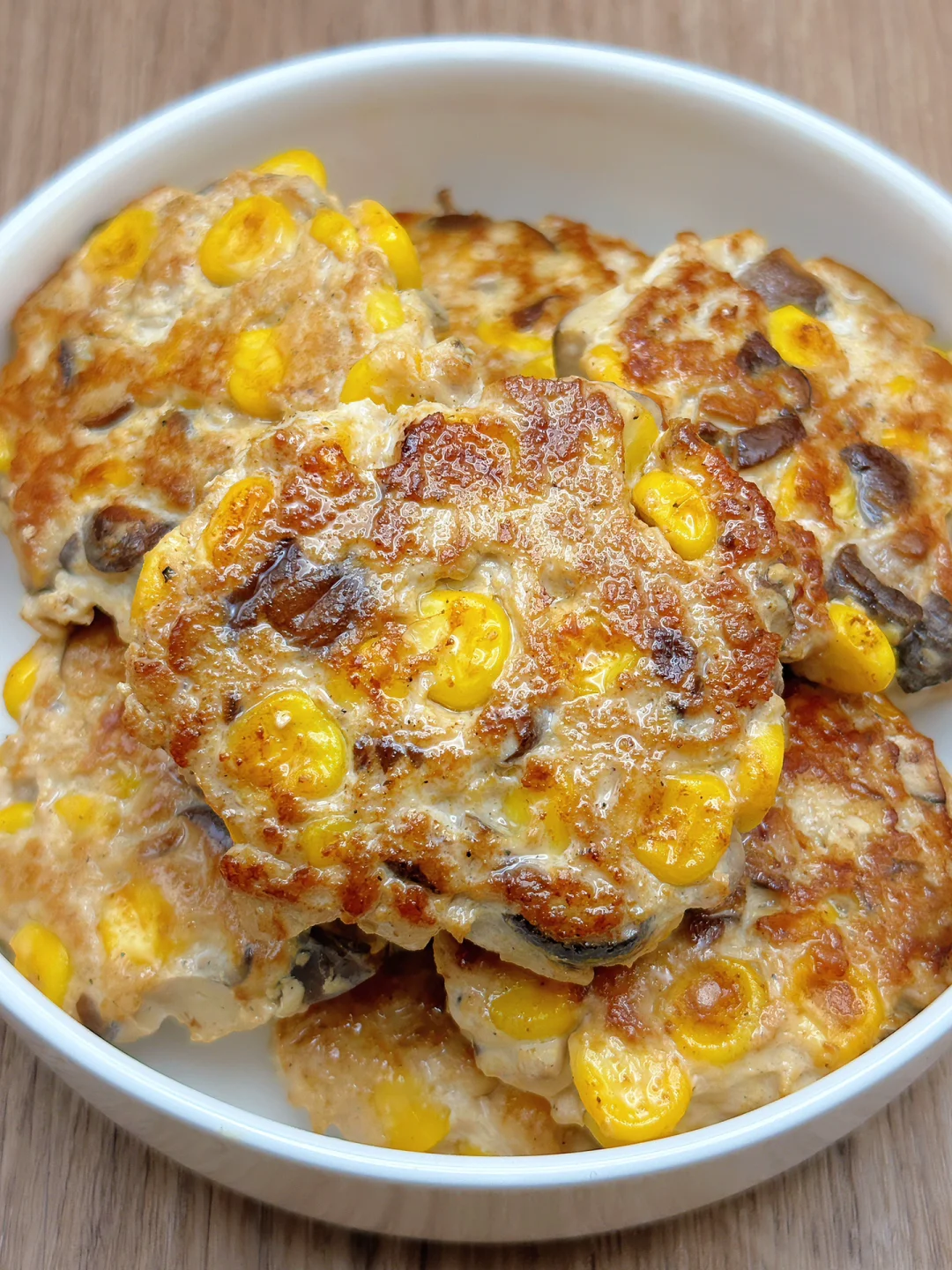 这个鸡胸肉饼也太好吃了，一个饼才30大卡😋