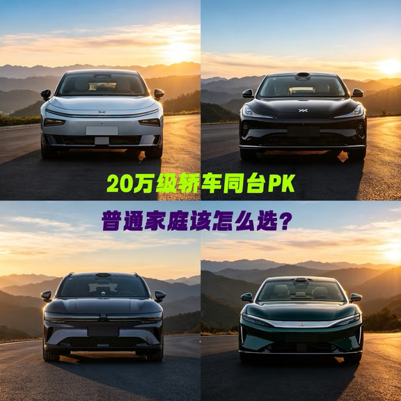 家用轿车怎么挑？成都车展四款热门车对比