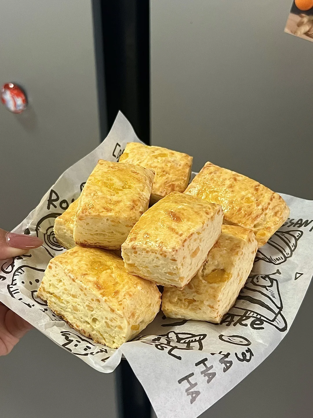 宝宝超爱的高钙早餐！芝士玉米粒司康~