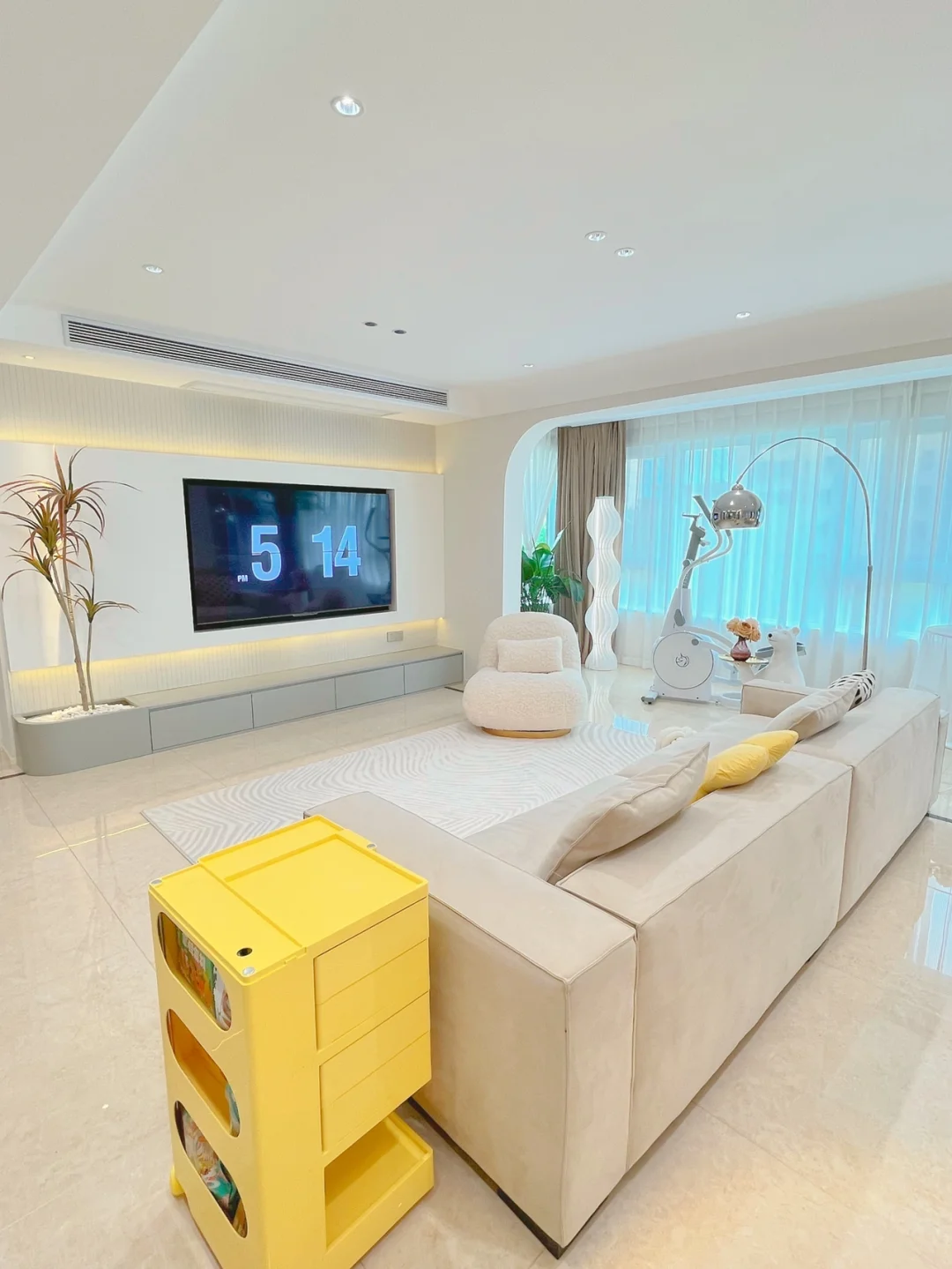 别怀疑了，真的是120平的家，真的是四室！