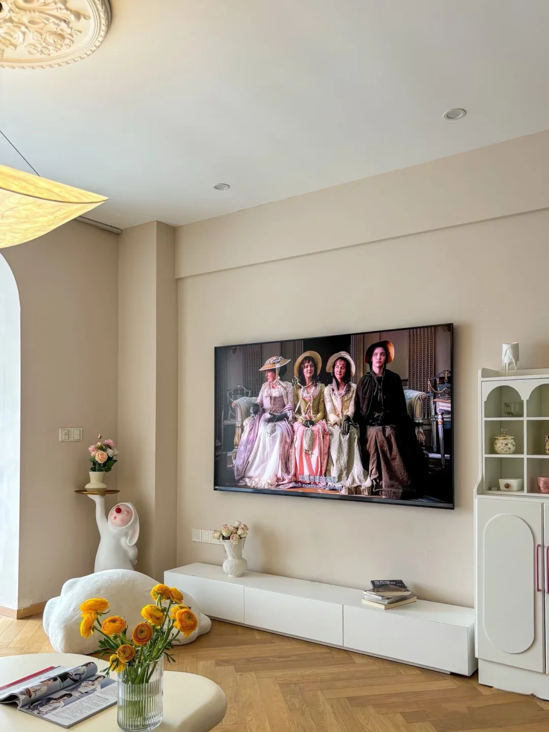 被家里的暖色调美到～