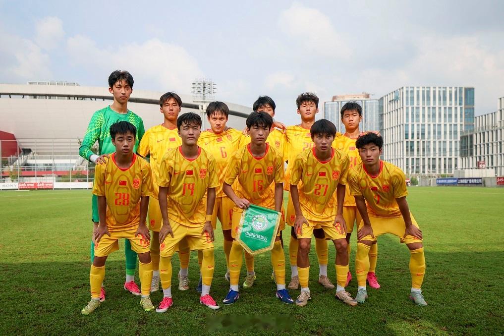 【 U17国足1比0力克毕尔巴鄂竞技U17 8月4日下午，上海明日之星...