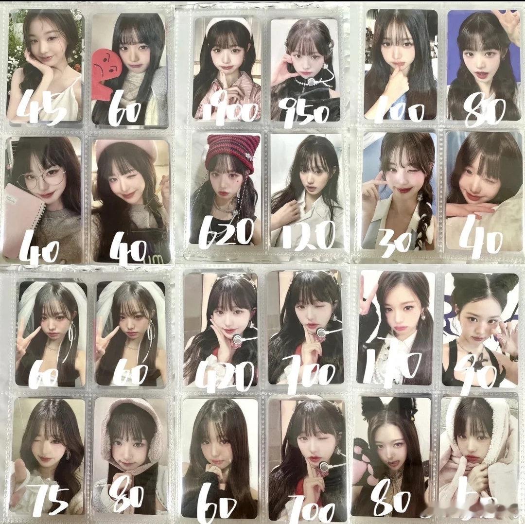 #小圆杂货铺[超话]#  出出圆热卡盘 索尼其中一张衣服上有微小瑕疵 其他状态都不错 可走🐟不tq 总价6540 全款zz可以6500 ​