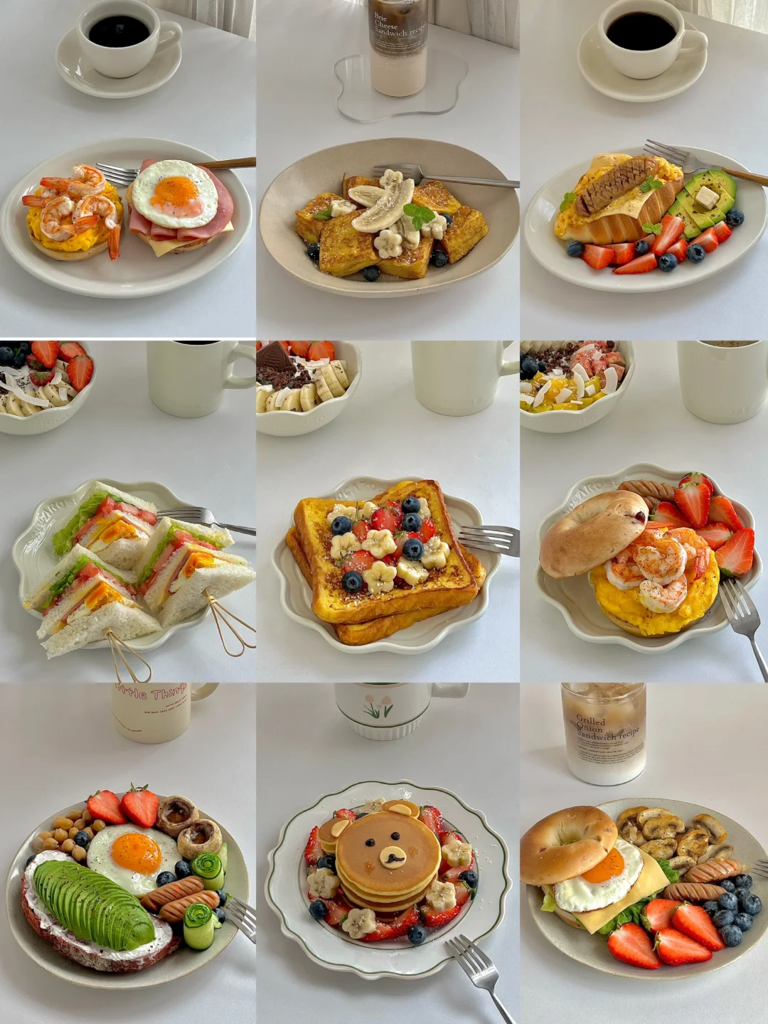 ☀️四月早餐合集分享｜每天都在好好吃饭呀🍴