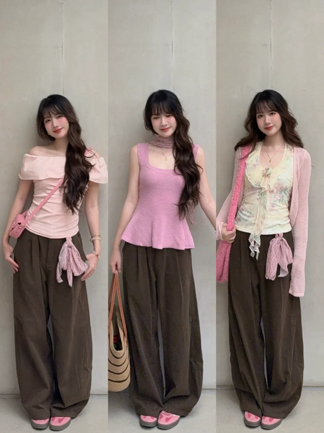 🩷🤎无法拒绝粉棕！！