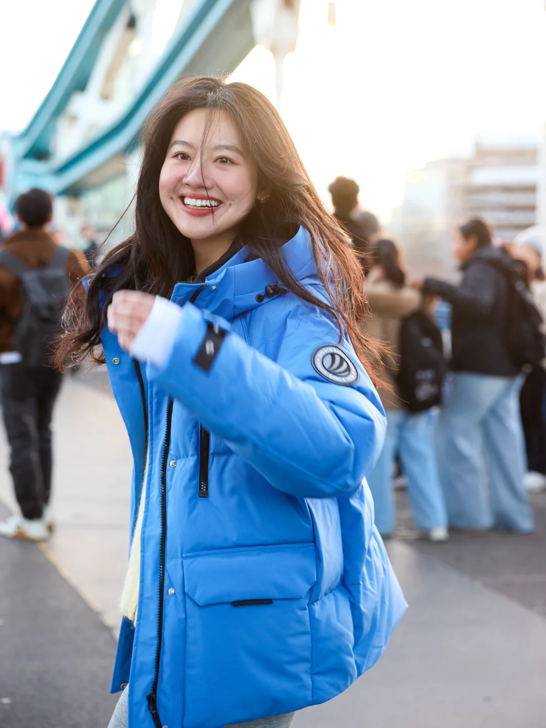 好久不见啊 明媚的冬日阳光