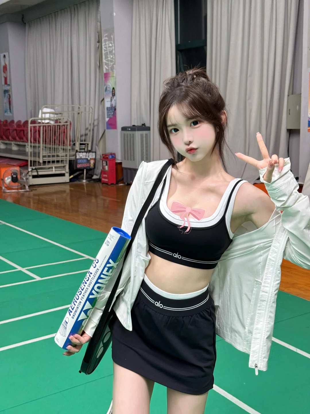 交出你们的秋冬羽毛球穿搭🏸