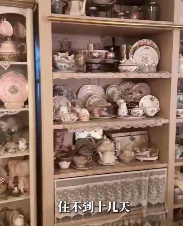 伊能静台北豪宅曝光！200多万一年只住十几天，满墙瓷器装修豪华 ​