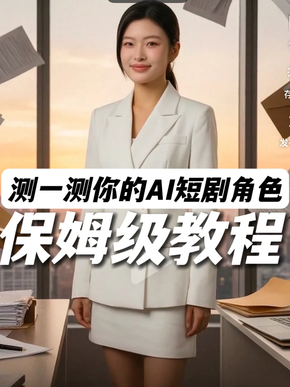 短剧角色测试|AI把我隐藏人格挖出来了