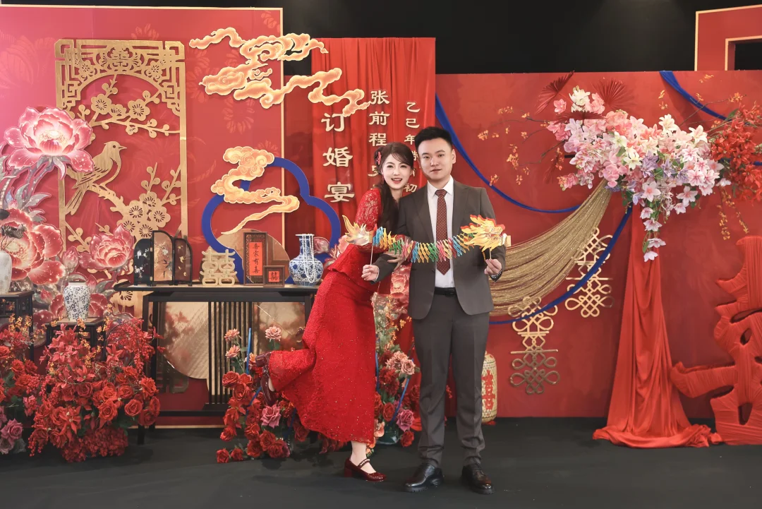 订婚礼成 ❣囍囍| 好感动好幸福感谢大家祝福
