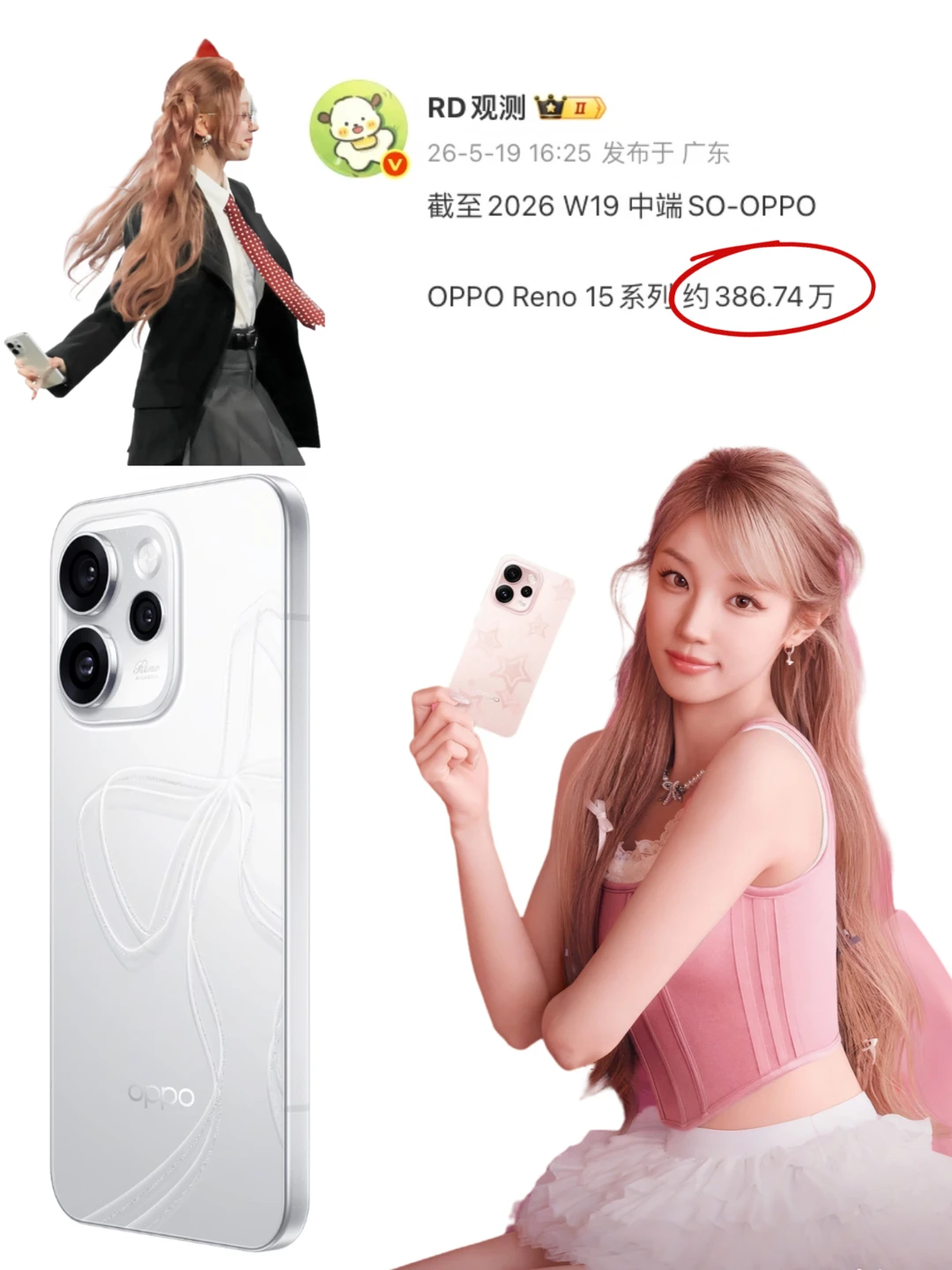 雨琦代言的Reno16还是太强了~