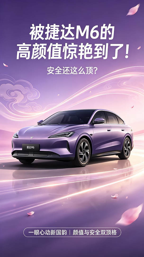 明明可以靠颜值，捷达M6却偏要靠硬核实力！