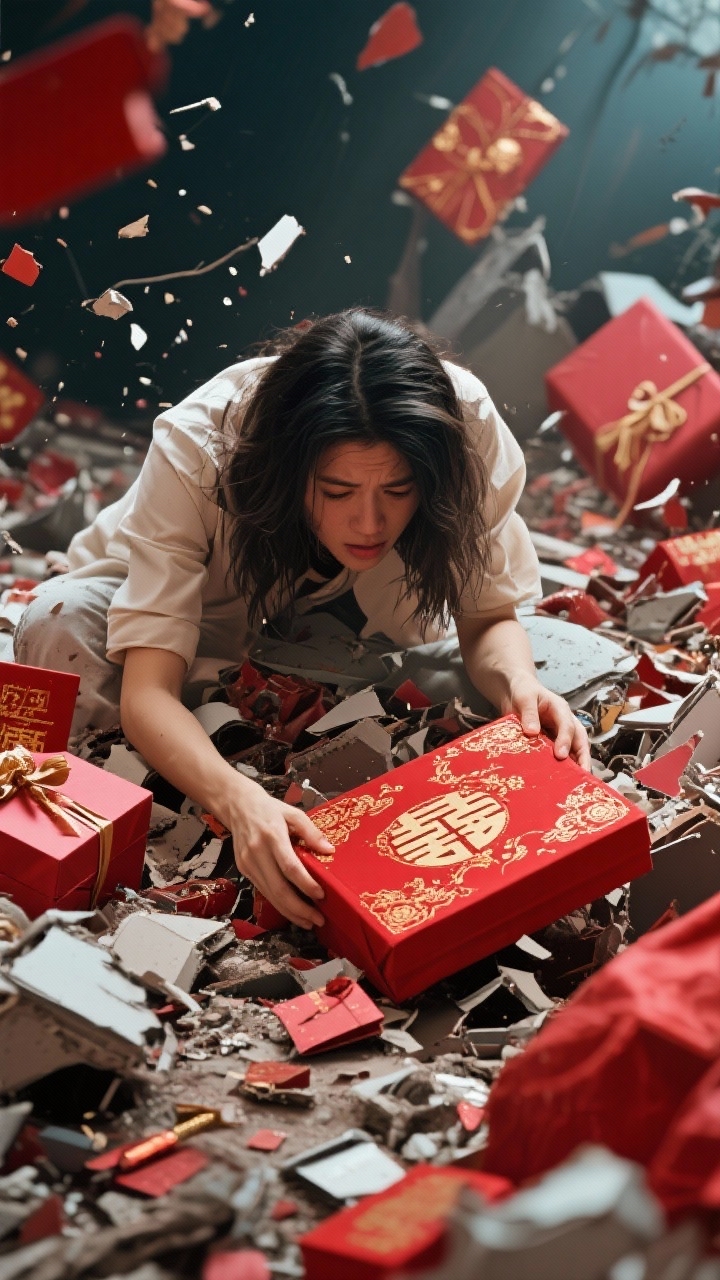 彩礼谈崩后，我转身娶了村口卖卤味的她，婚礼当天她妈后悔得摔了茶杯  我...