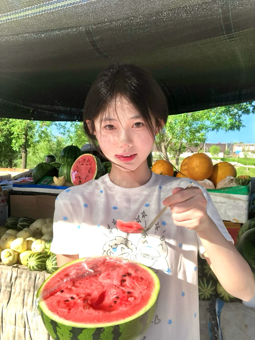 在去年夏天和你说了一个小小要求