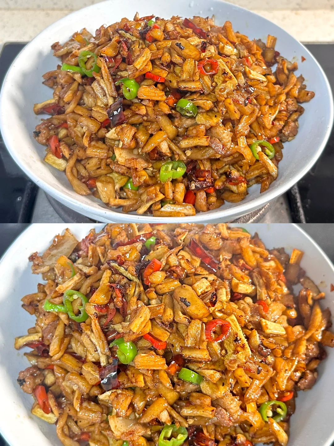 今日下饭菜 香辣萝卜干炒肉 你能吃几碗饭🍚