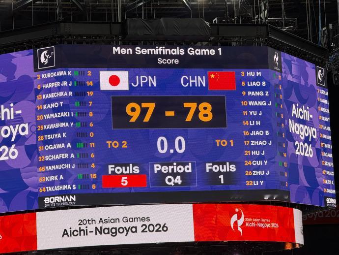 #中国男篮vs日本男篮#  

半场30-49落后日本19分。李弘权6分6板，崔永熙5分3板，廖三宁2分4助攻——数据单薄得刺眼。

曾经我们争论的是“姚明之后谁来扛起内线”，如今连后卫线都在亚洲被反复碾压。

当年的姚明时代，回头看那竟是我们的天花板：世界前八、奥运赢球、亚洲随便打。

#2026亚运会# ​​