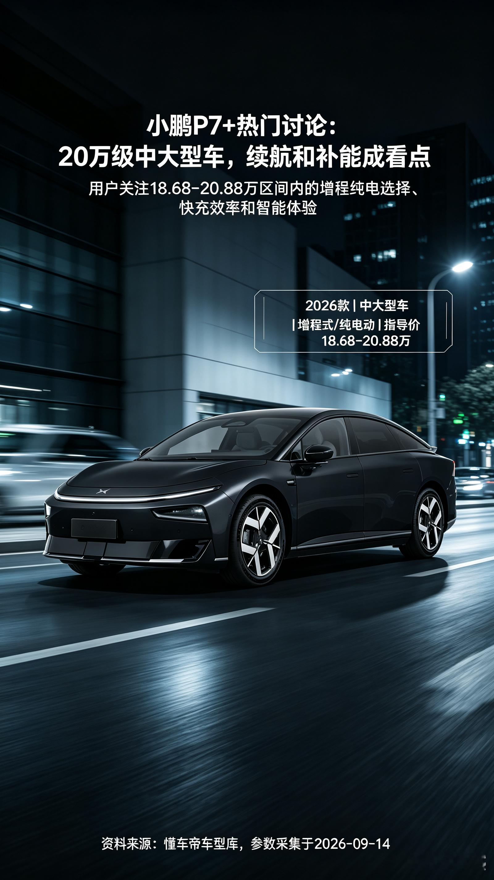 20万级小鹏P7+值不值得入手