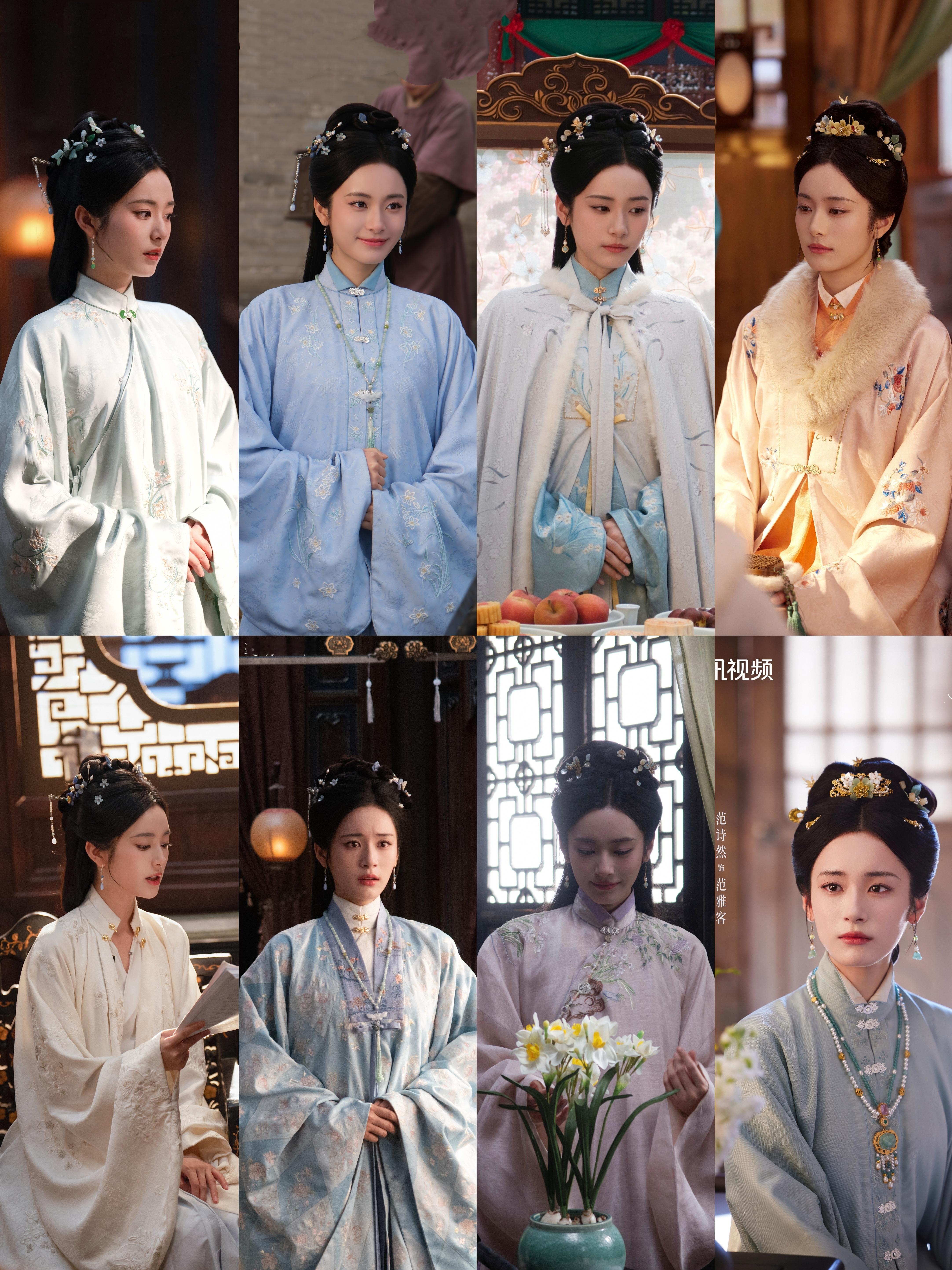 #范诗然[超话]# 
『花开锦绣』范诗然の明制汉服妆造✨

#古装造型##古装美人##女明星古装##范诗然花开锦绣##范诗然范雅客##范诗然古装# ​