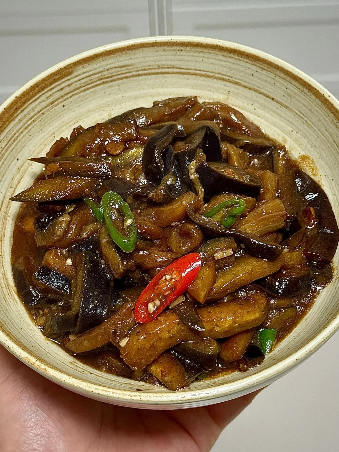 酱烧茄子这样做！拌米饭超好吃😋