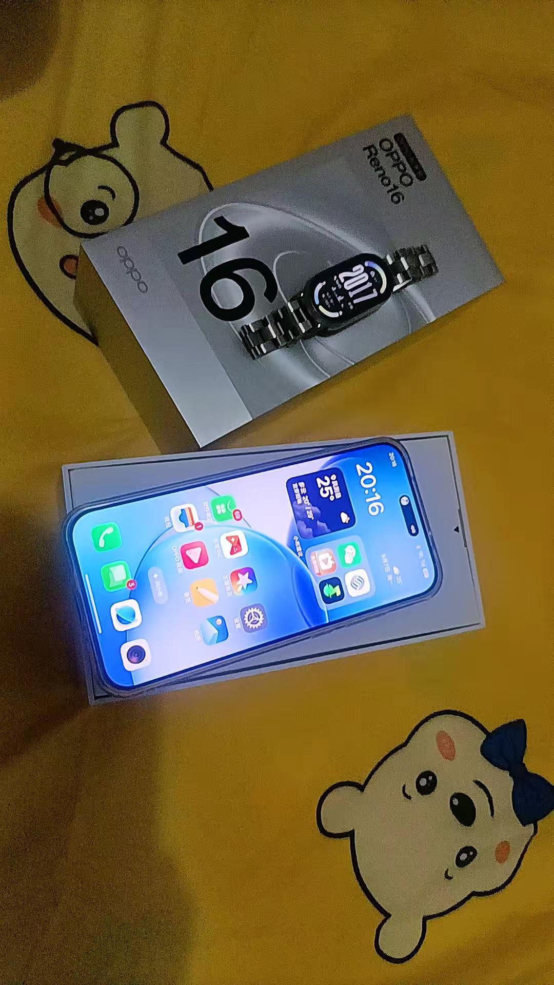 oppoReno16。YYDSoppoReno16 新机拆封📦 老妈的礼物@💞🍒顾🍒💞  爱你爱你