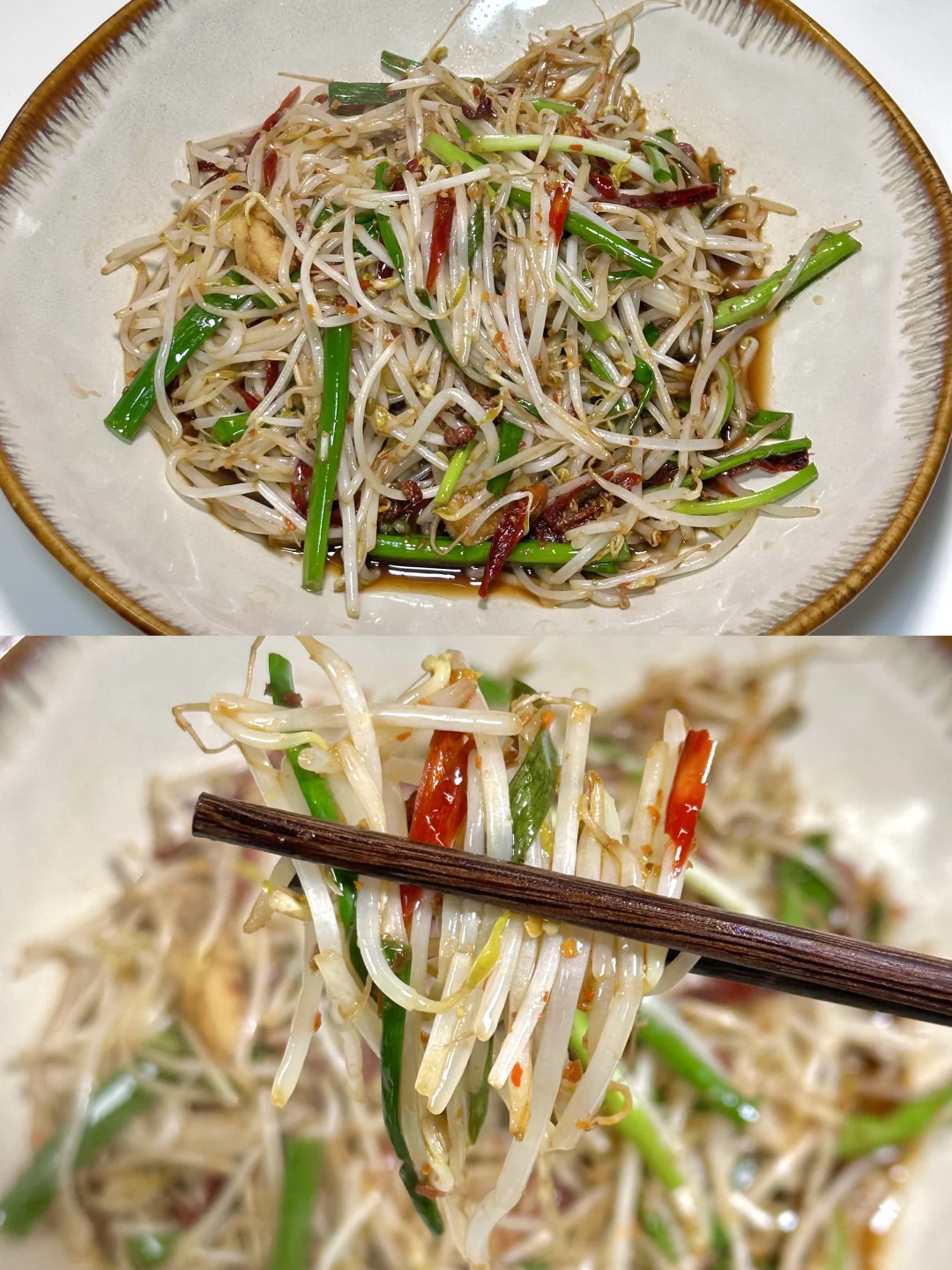 酸辣豆芽 脆辣爽口 简单快手又好吃