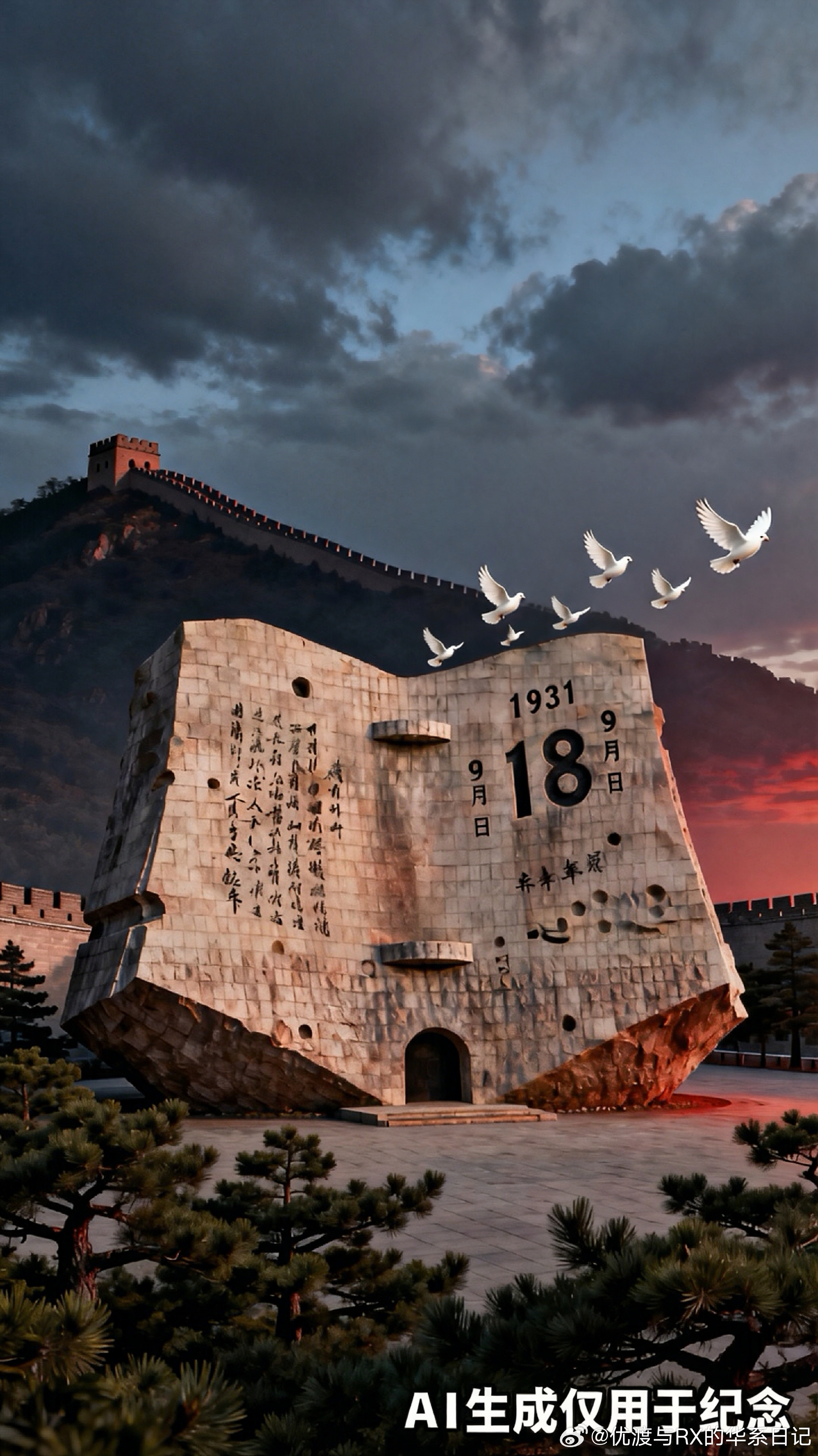 95年前的今天，日寇侵略东北。关东军一万多人，东北军近二十万。为什么他们敢动手？因为我们有飞机，有兵工厂，但没有敢打的人。
95年后，他们又要封锁我们。但这次，有人不认命了。
华为海思断供当天凌晨还在加班，长江存储在光刻机买不到的情况下把芯片做进全球市场，大疆在联邦法院跟美国国防部打官 ​