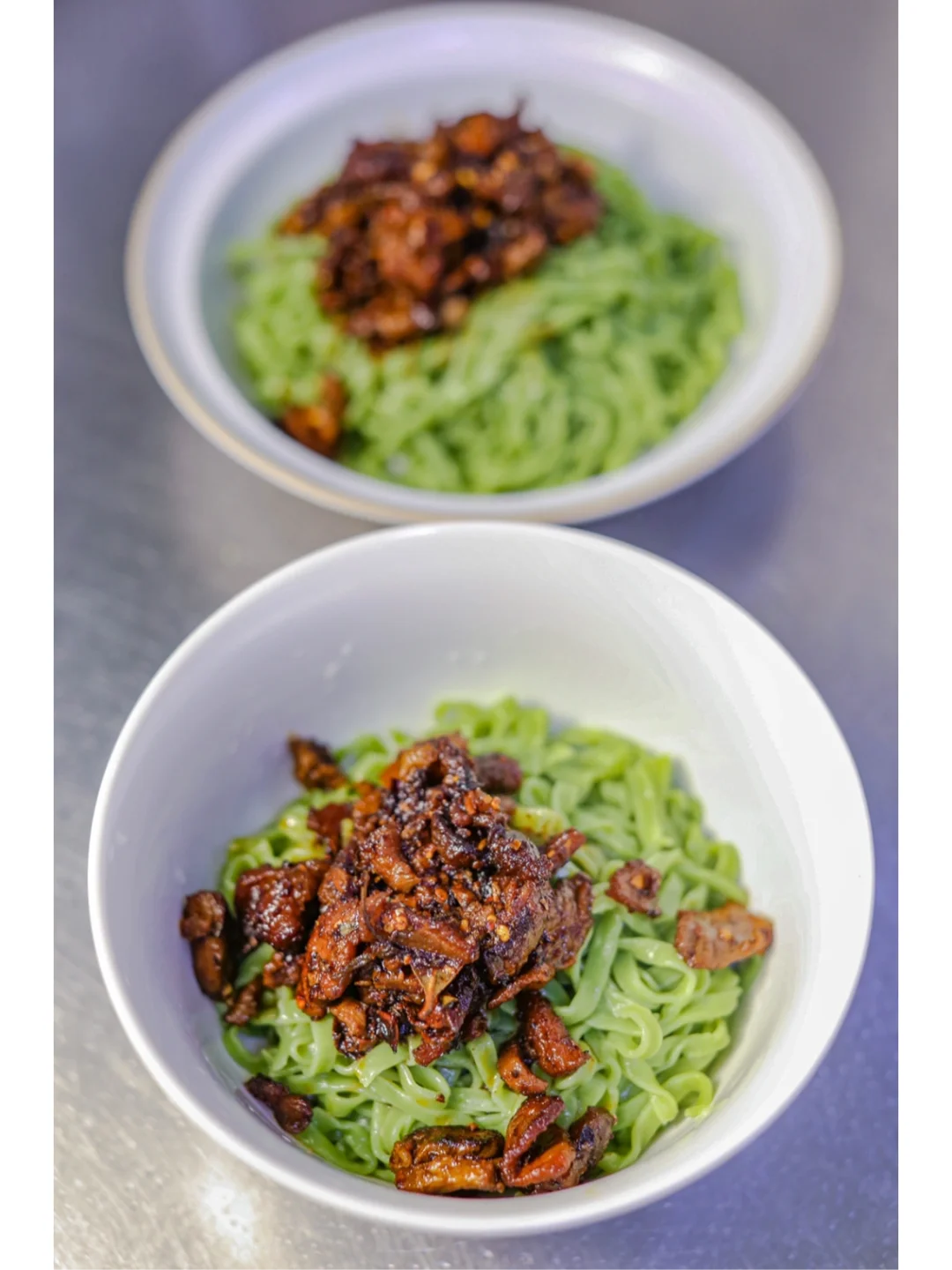 1000种面条不重样第（119）碗｜山西卤肉菠菜面