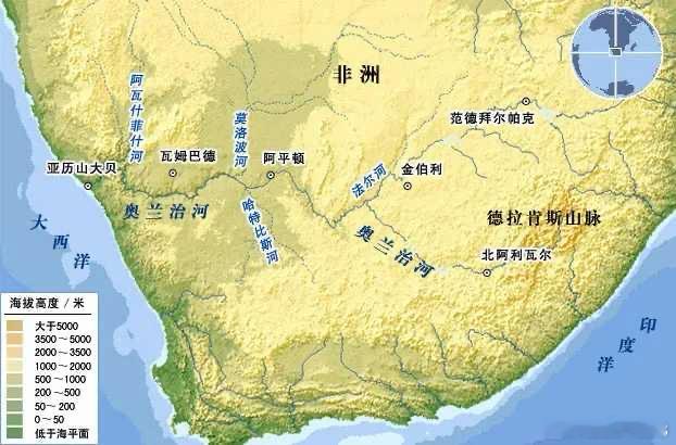 南非最大的河流奥兰治河（Orange River）。

象河在南非其实有两条（分别位于东开普省和西开普省），但它们的规模和流量都远不及奥兰治河。

1. 奥兰治河（Orange River）
*   地位：南非最长、流域面积最大、流量最丰富的河流。
*   发源与流向：发源于莱索托境内的德拉肯斯堡山脉，向西横穿南非，最 ​