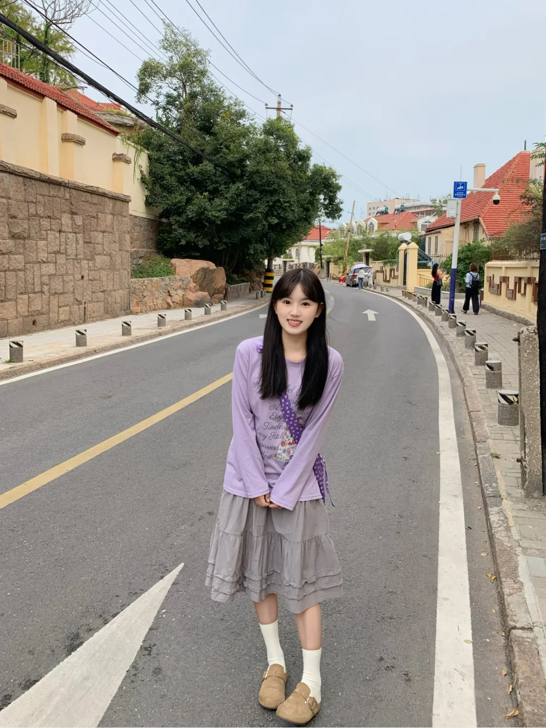 喜欢青岛的街道🏠