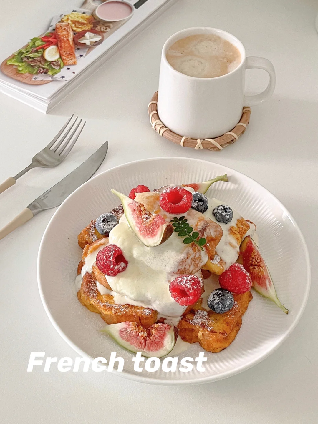 早餐一人食🥣｜森系莓果法式吐司🍞