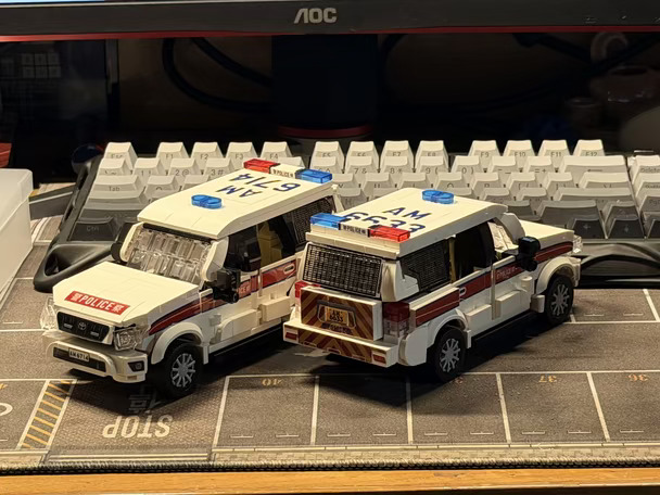 CTRU 普拉多 积木实体moc