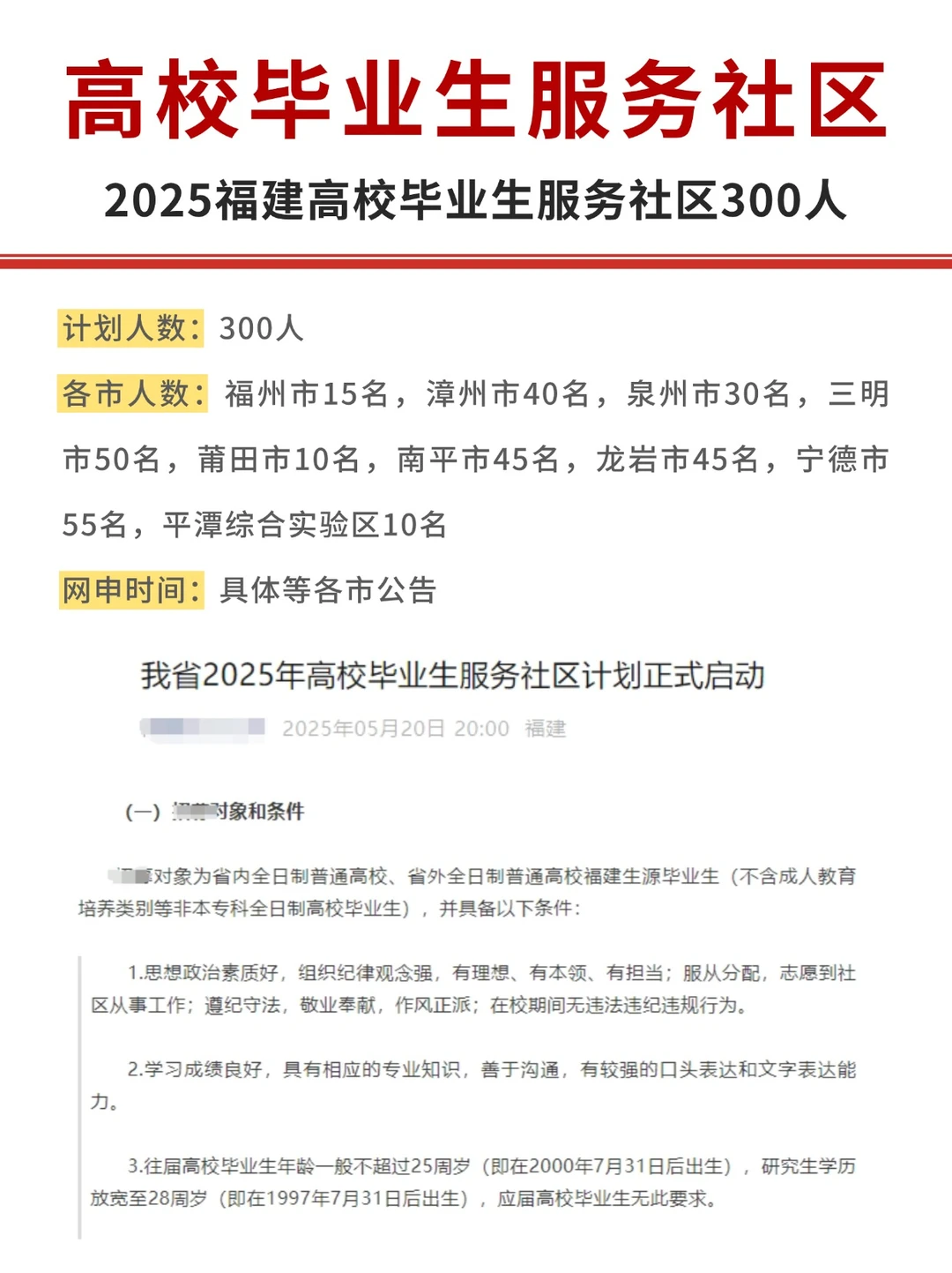 2025福建高校服务社区出了，300人！