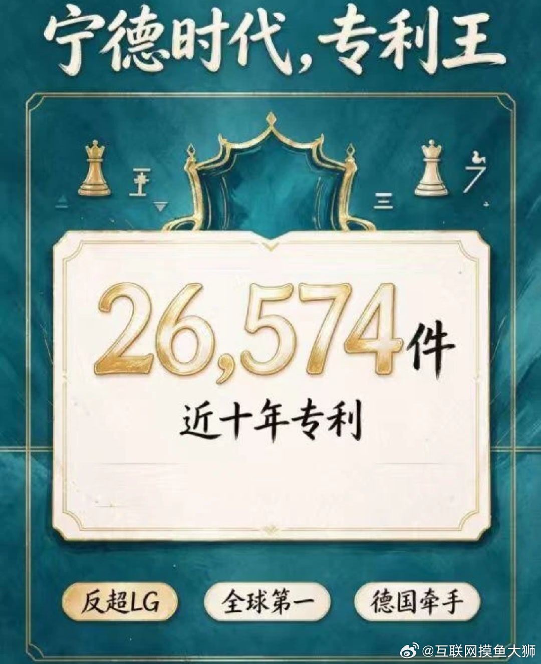 #宁德时代近十年专利量领跑全球#全球电池专利王！宁德时代德国牵手蔚来，这步棋太狠了🔥 ​