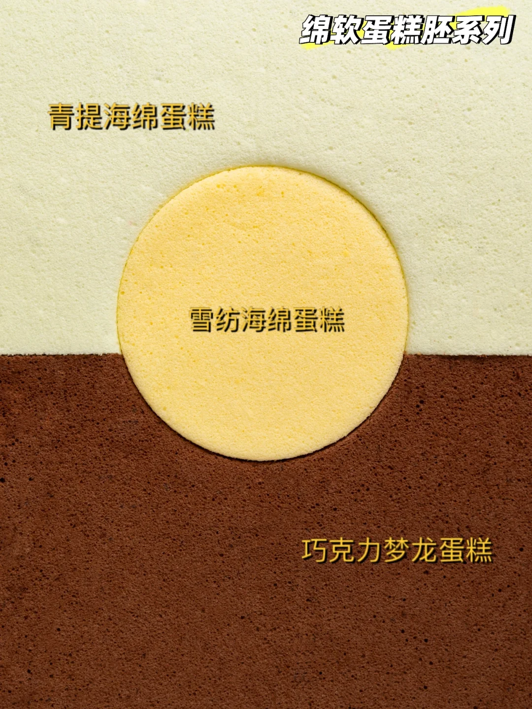 甜品制作必备系列｜好吃绵软的蛋糕胚（一）