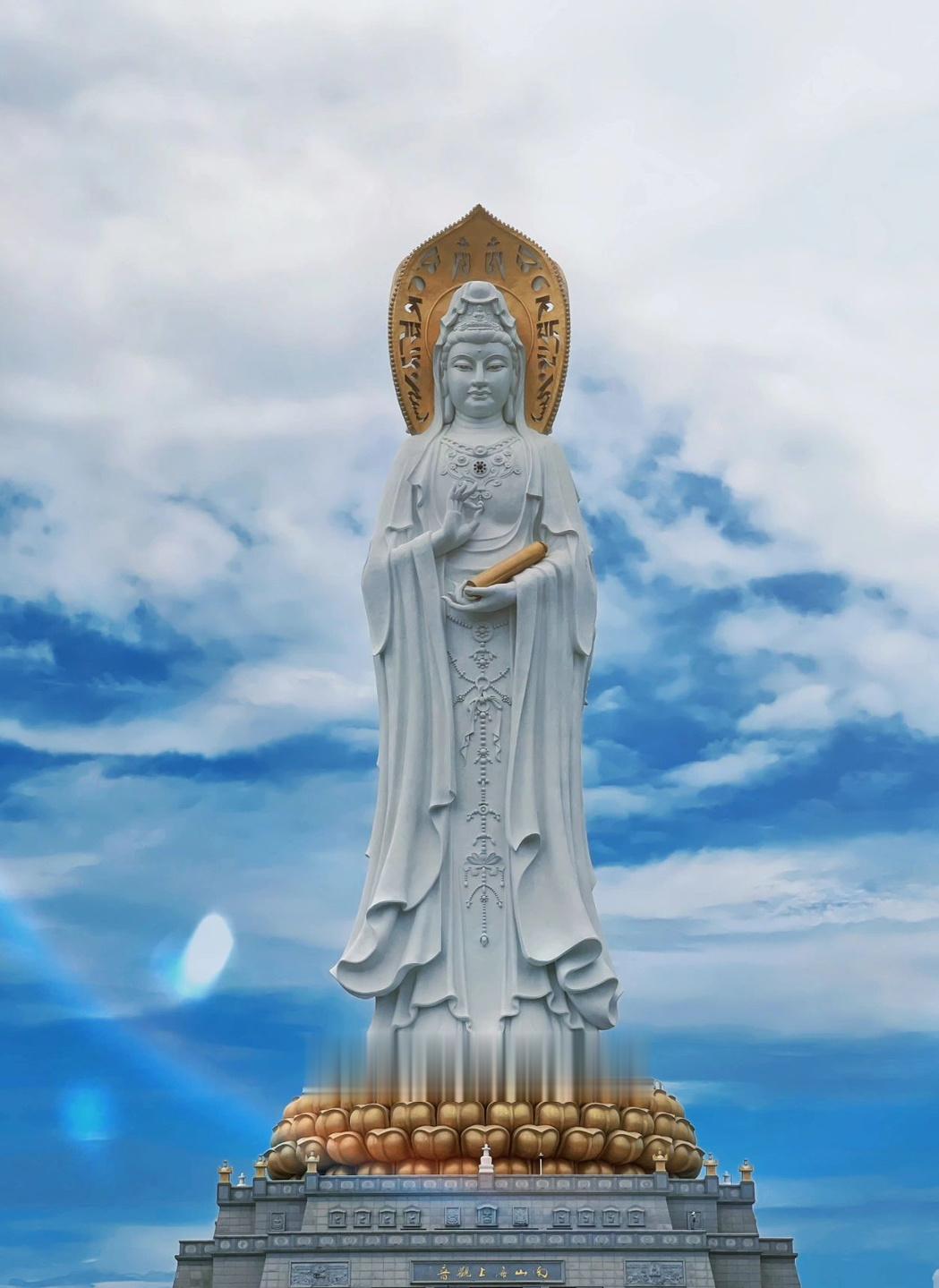 南海观音菩萨刷到请不要无视 真的很灵!!! ​​​