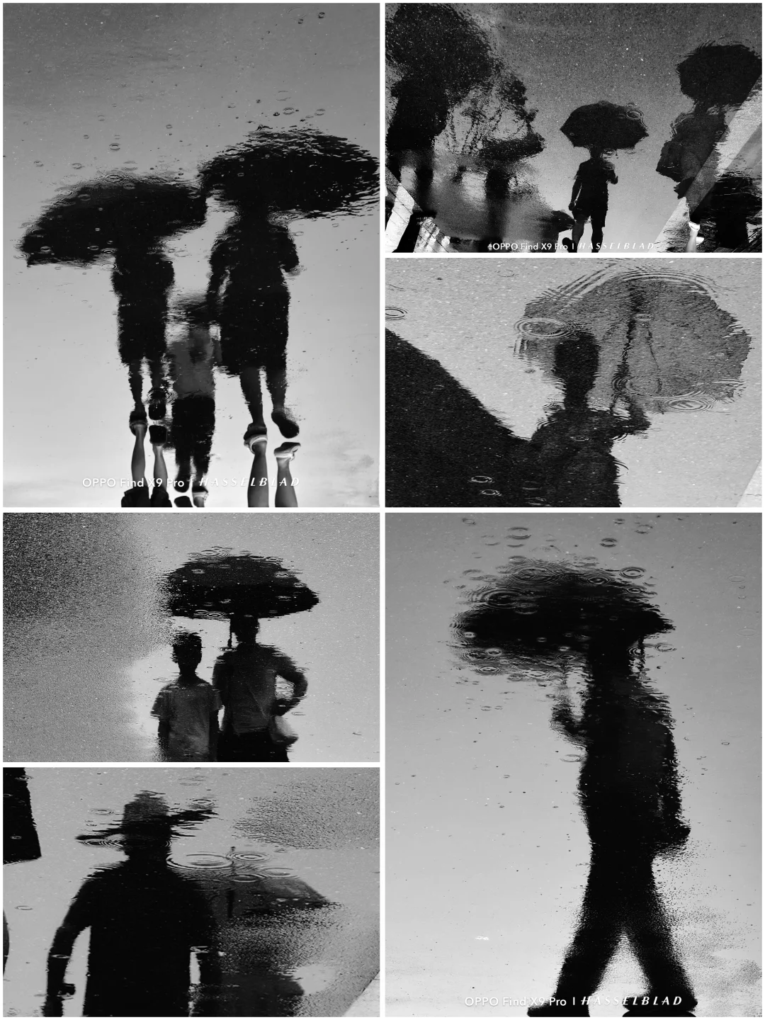 雨中街头影像