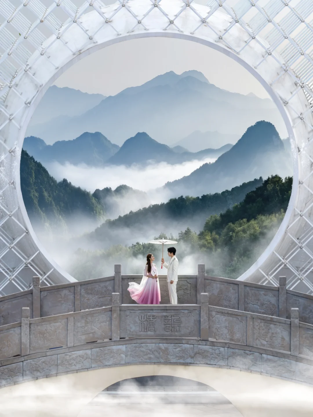 在山东淄博☁️邂逅了一场云端上的浪漫